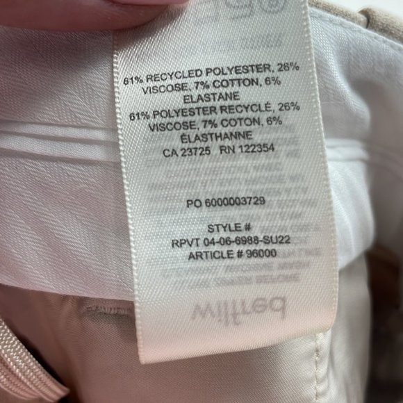 Aritzia Wilfred The Effortless Pant heather oat Beige wide leg minimalist career - Picture 7 of 11